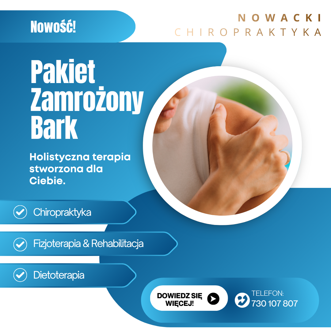 Pakiet Zamrożony Bark. Kompleksowa terapia we Wrocławiu.